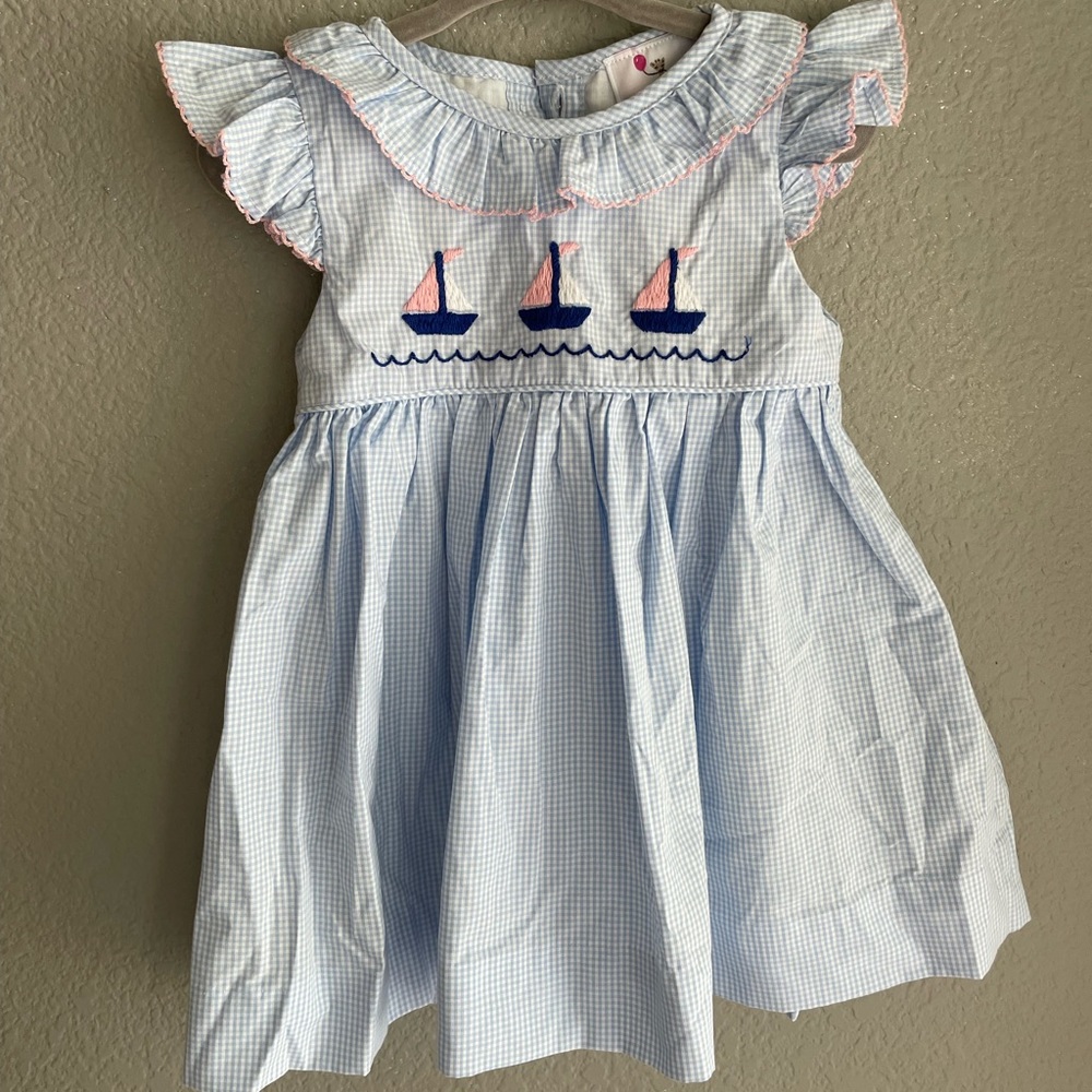 Eliza James Sailboat dress NWT
